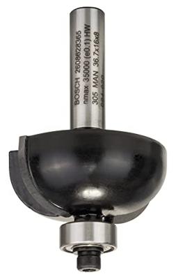 Bosch Accessoires Halfrondprofielfrezen 8 mm, R1 12 mm, D 36,7 mm, L 16 mm, G 58 mm 1st - 2608628365 - thumbnail