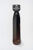 Ass Savers BroTector Reflective Red Spatbord flap - Zwart - thumbnail