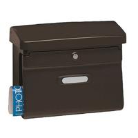 Burg-Wächter Bremen kunststof brievenbus - bruin - thumbnail
