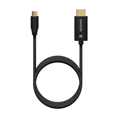 Adapter USB-C naar HDMI Aisens A109-0712 Zwart 2 m