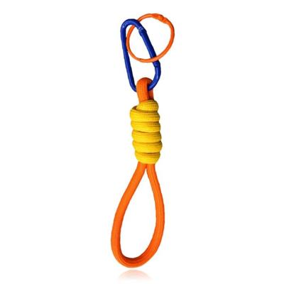 Fluorescerende Lanyard Strap Voor Sleutels - Oranje Geel Blauw Fluorescerende Lanyard Strap Voor Sleutels - Oranje Geel Blauw