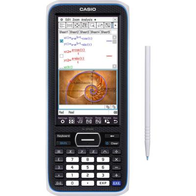 Casio FX-CP400 Grafische rekenmachine Zwart Aantal displayposities: 25 werkt op batterijen (l x b x h) 206 x 89 x 21.1 mm