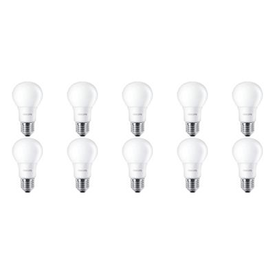 Philips LED Lampen 10-pack - CorePro 8W | 2700K E27 Fitting