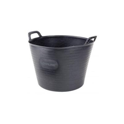 Gripline FLEXTUB flexibele emmer - 42 L - zwart