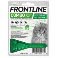 Frontline Combo Spot On Kitten - Anti vlooien en tekenmiddel - 1 pip - thumbnail