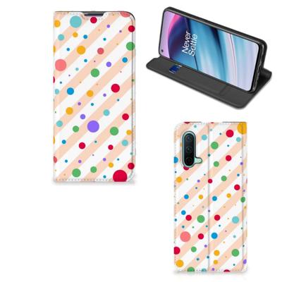OnePlus Nord CE 5G | Hoesje met Magneet | Dots OnePlus Nord CE 5G | Hoesje met Magneet | Dots