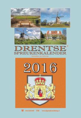 Drentse spreukenkalender - Jent Hadderingh - Paperback (9789055124411)