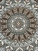 Blommie's lifestyle Buitenkleed rond d180cm turquoise - thumbnail