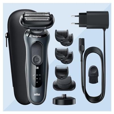Braun 61-N4500CS Series 6 Scheerapparaat Zwart/Grijs
