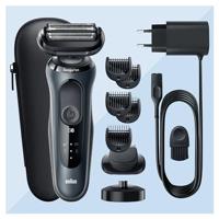 Braun 61-N4500CS Series 6 Scheerapparaat Zwart/Grijs - thumbnail
