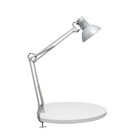 MAULstudy bureaulamp, met tafelklem, zilver - thumbnail