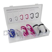 Toolland HAS09 KARABIJNENSET - ALUMINIUM - 12-DELIG - thumbnail