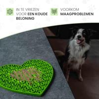 Eat Slow Live Longer Lick Mat Lovely Green - thumbnail
