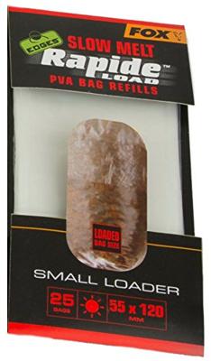 Fox Edges Rapide Refills Slow Melt PVA Bags 55 mmx120 mm x 25 bags