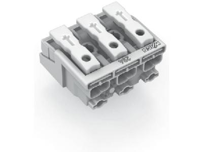 WAGO 294-5003 294-5003 Netaansluitingsklem Flexibel: - Massief: 0.5-1.5 mm² Aantal polen: 3 500 stuk(s) Wit