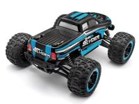 Blackzon Blauw Brushed 1:16 RC auto Monstertruck 4WD 2,4 GHz Incl. accu en lader - thumbnail