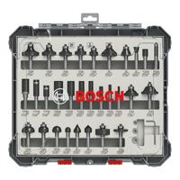 Bosch Accessoires 30-delige gemengde freesset - schachtdiameter 8 mm - 2607017475 - thumbnail