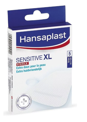 Hansaplast Hansaplast sensitive 7x6 cm 5 strips