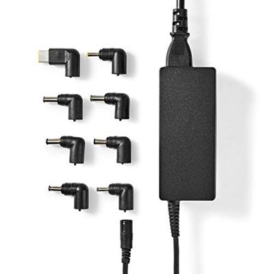 Nedis NBAU6501FBK Notebook-adapter Universeel 8 Connectoren 65 W Uitgang 15 V - 20 V / 4 A (max.) - thumbnail