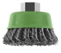 Bosch Accessories Komborstel voor haakse- en rechte schuurmachine - gevlochten draad, roestvrij, 75 mm 2609256504 1 stuk(s) - thumbnail