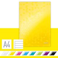 Leitz WOW schrijfblok & schrift A4 80 vel Geel - thumbnail
