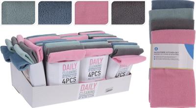 Ultra Clean Daily Cleaning Microvezeldoekjes 4 Stuks