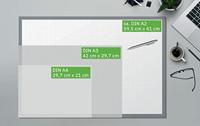 Sigel World Map HO560 Bureau onderlegger Blanco Meerdere kleuren (b x h) 595 mm x 410 mm - thumbnail