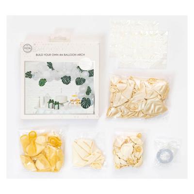 Globos Ballonnen boog set wit Globos Ballonnen boog set wit