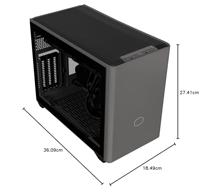 CoolerMaster Case MasterBox NR200P MAX Black - thumbnail