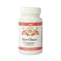 Ayurveda BR Ayu gluco 60 Vegetarische capsules - thumbnail