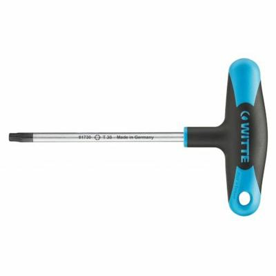 T-sleutel WITTE PRO Torx tx 27 T10, T15, T20, T25, T27, T30, T40, T45, T50