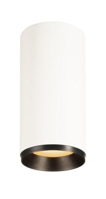 SLV OpbouwspotNuminos L Dali cilinder wit/zwart 2700K - 60gr - 1004608