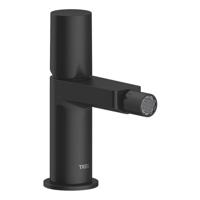 Wastafelmengkraan Tres Project 1-Knops Bidet Uitloop Recht 8 cm Rond Mat Zwart Tres - thumbnail
