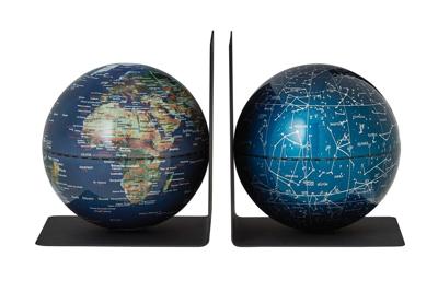 Boekensteun Troika met magnetische globes 13cm set à 2 stuks assorti Boekensteun Troika met magnetische globes 13cm set à 2 stuks assorti