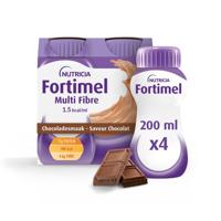 Fortimel Multifiber 1.5kcal Chocolade 4x200ml - thumbnail
