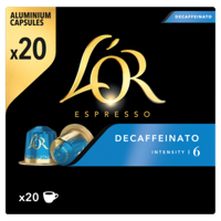 Douwe Egberts L'Or Intensity koffiecapsules, Decaffeïnato, pak van 20 stuks - thumbnail