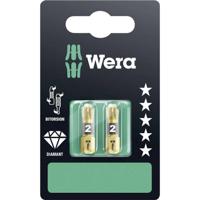Wera 855/1 BDC Bits Pozidriv, 2 x PZ 2 x 25 mm - 1 stuk(s) - 05073339001 - thumbnail