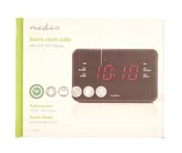Nedis Digitale Wekkerradio | LED-Scherm | 1x 3,5 mm Audio-Input | Zwart | 1 stuks - CLAR002BK CLAR002BK - thumbnail