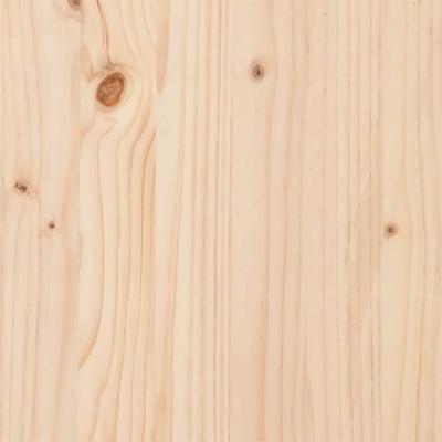 Bedframe zonder matras stapelbaar 90x190 cm massief hout