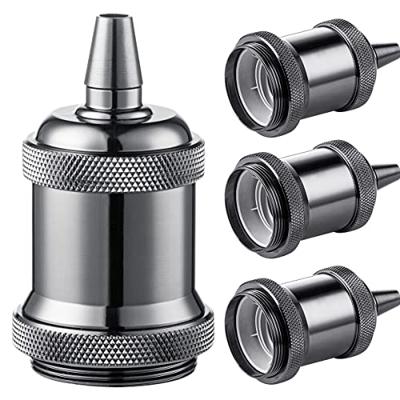 Light depot - fitting metaal E27 - zwart - Outlet