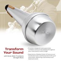 Denis Wick 5509 Straight Mute demper voor bastrombone - thumbnail