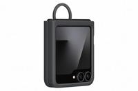 Samsung SAMSUNG Silicone Case Z Flip7 FE Black Flip Case Samsung Galaxy Z Flip 7 Zwart - thumbnail