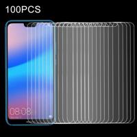 100 stuks voor Huawei P20 Lite 0 26 mm 9H oppervlaktehardheid 2.5D explosieveilige getemperd glas scherm Film - thumbnail