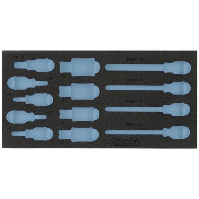 HAZET 2-componenten zachschuiminleg 163-220L · L x B: 342 mm x 172 mm