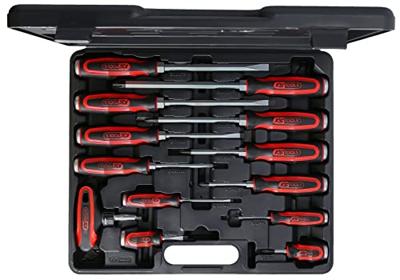 KS TOOLS Ks-tools schroevendraaierset "ergotorquemax" set of screwdrivers beat caps - thumbnail