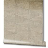 Marburg Travertino Behang met gevlochten wickerlook - 33384 - thumbnail