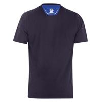 Heren-T-Shirt met Korte Mouwen Sparco TECH STRETCH Marineblauw - Maat: S - thumbnail