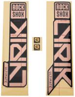 ROCKSHOX decor set decal set rs matt copper lyric ult 27/29 matt-cop. - thumbnail