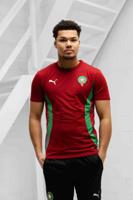 Marokko Pre-Match T-Shirt Senior 2025/2026 - Maat S - Kleur: RoodGroen | Soccerfanshop - thumbnail