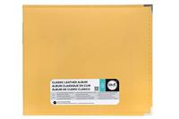 We R Makers • classic leather ring album buttercup 30,5x30,5cm - thumbnail